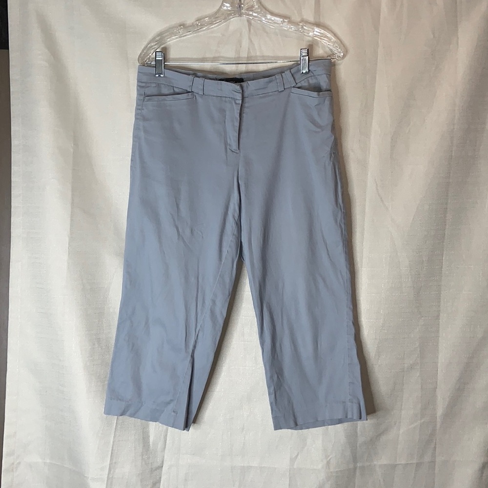 Encore 2.1 Cassidy fit size 6 capris cropped pants gray